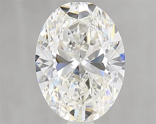 2.06ct Oval Lab Grown Diamond (Colour G, Clarity VS1, IGI Certified)